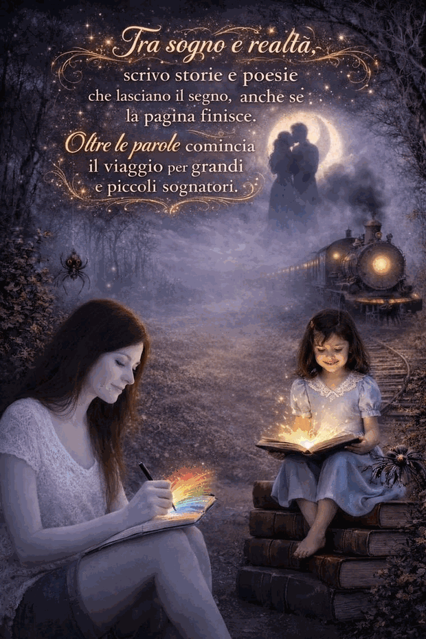 Cristiana Bidoli — Tra sogno e realtà, illustrazione poetica
